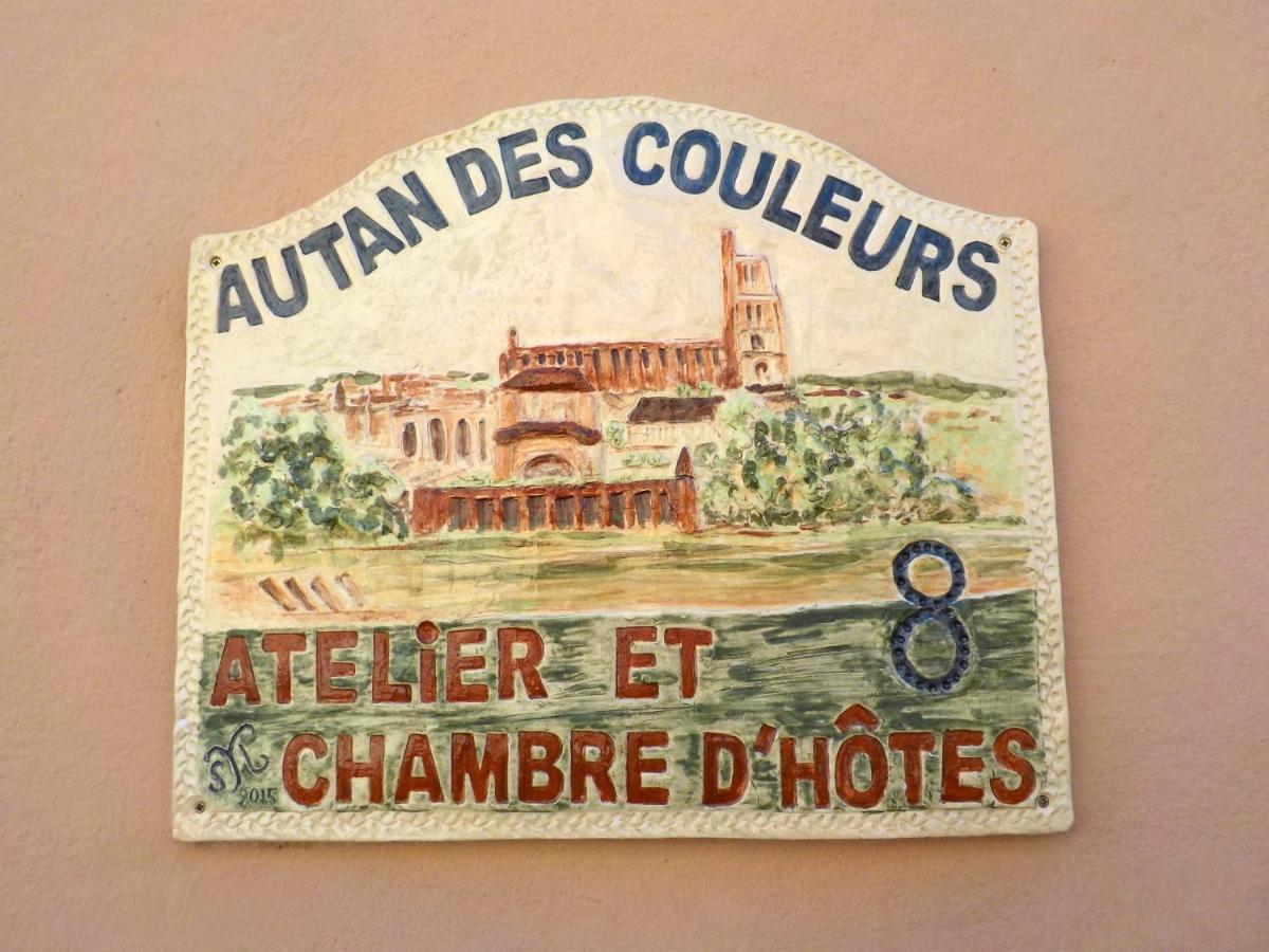 Autan Des Couleurs Bed & Breakfast Алби Екстериор снимка